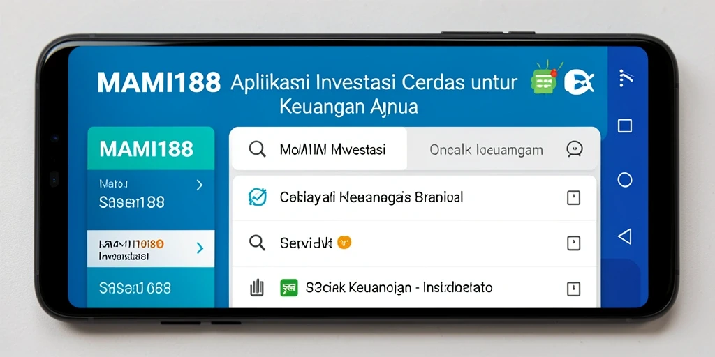 Tampilan antarmuka MAMI188 yang sederhana dan fungsional.