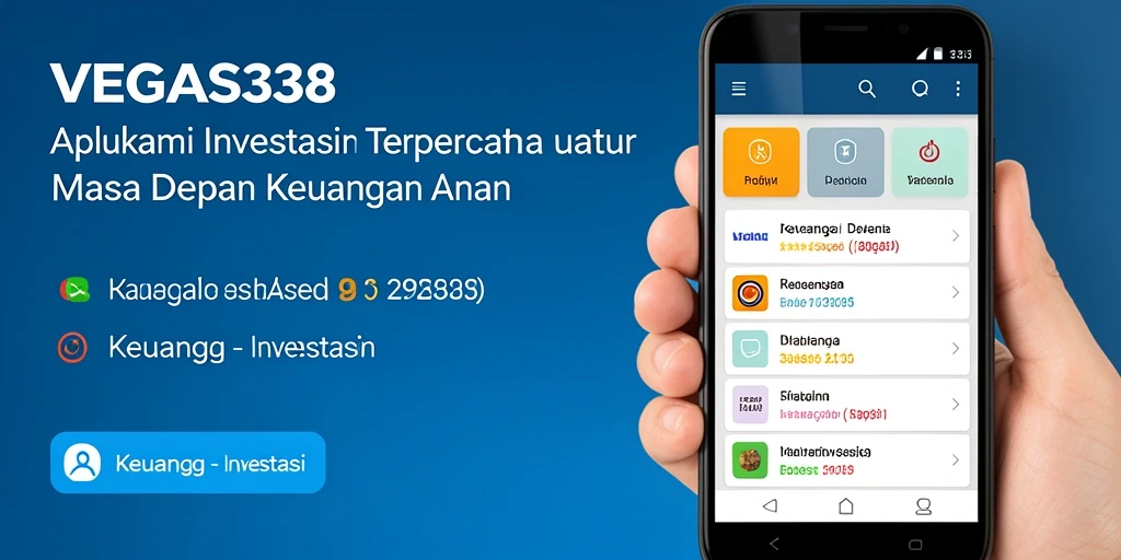 Tampilan antarmuka aplikasi VEGAS338 yang menarik dan fungsional.